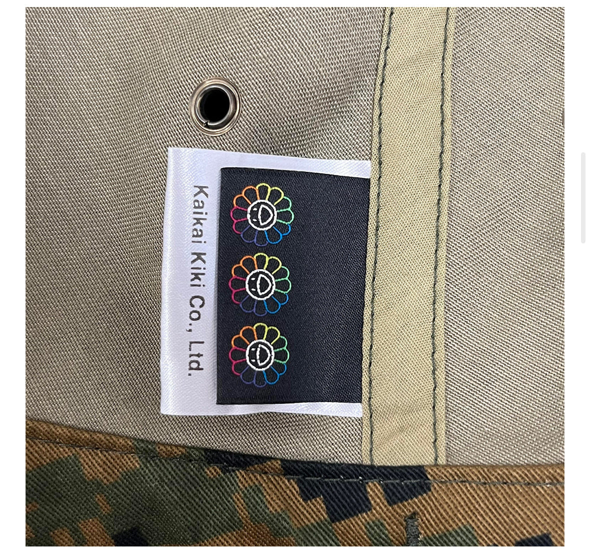 Takashi Murakami (KaiKai KiKi)Camo Pattern Bucket Hat (L)