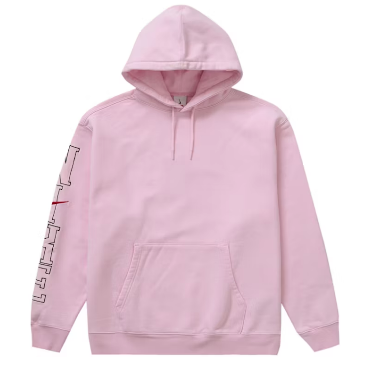 Supreme Nike Hooded Sweatshirt Light Pink ( XL )